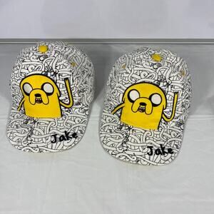 Adventure Time Jake the Dog Cartoon Network Allover Print Adjustable Cap Hat